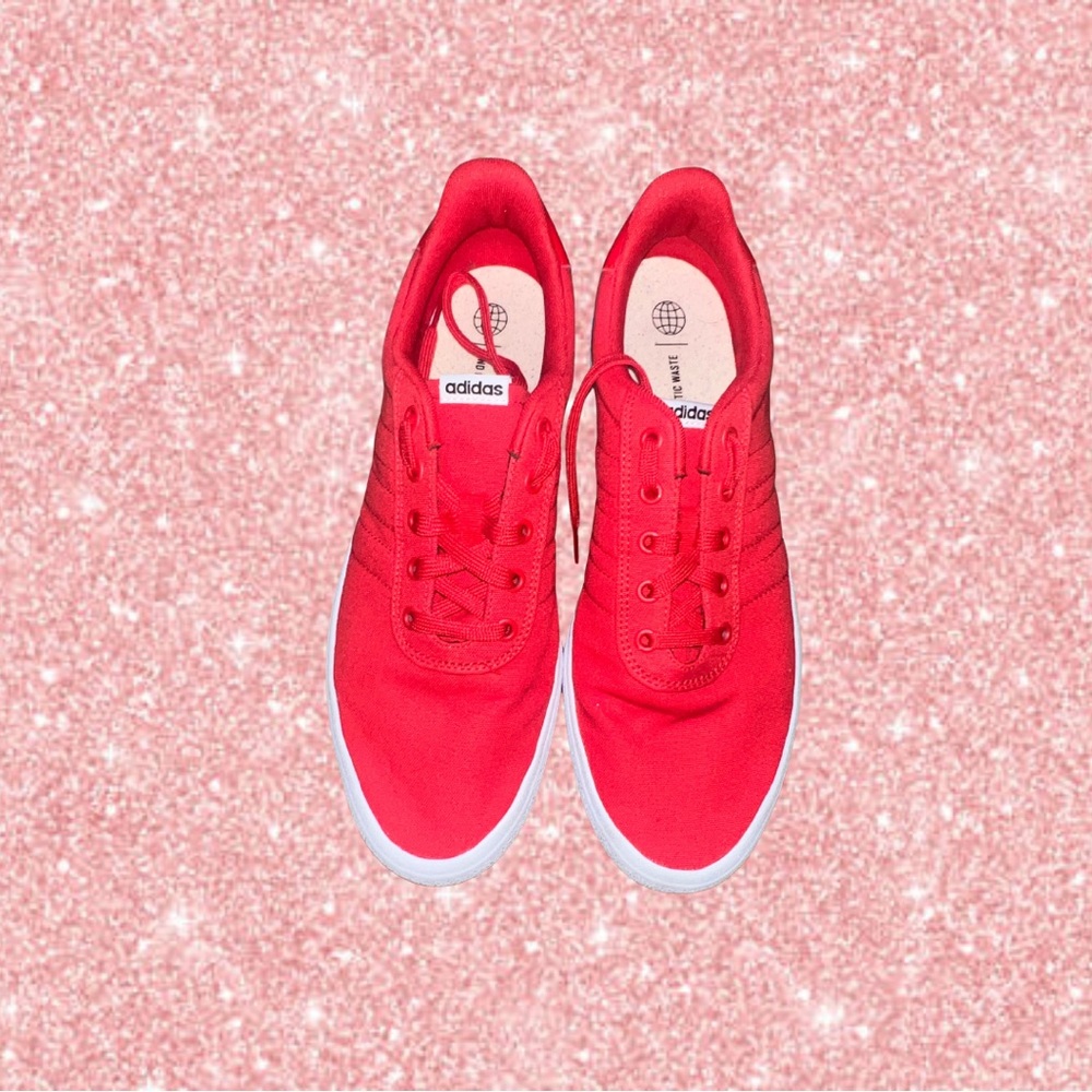 Adidas Men’s Bold Red Sneakers